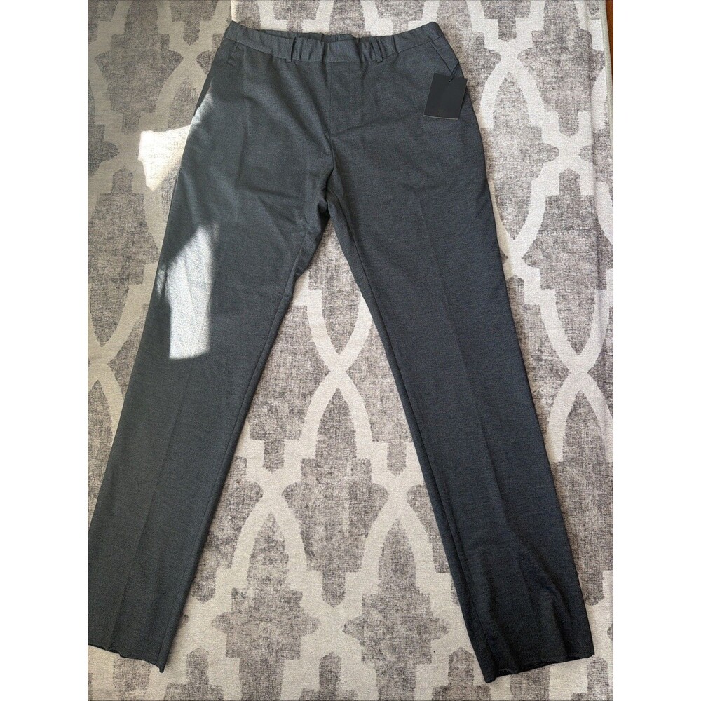 xSuit 3.0 Formal Dress Pants Gray Regular Straight Leg Sz 36x34 Men Unhemmed